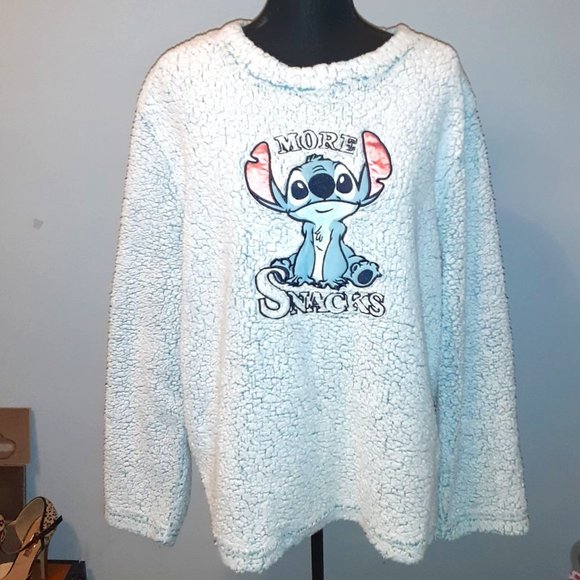 Disney Other - Disney Stitch Sleepwear Sweater Size 2XL